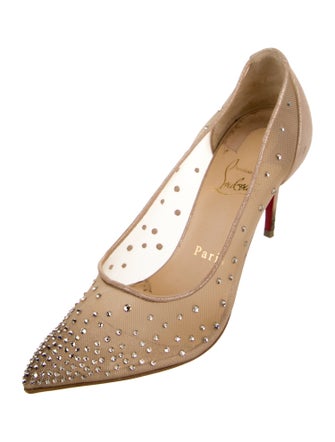 Christian Louboutin Mesh Mesh Accents Pumps