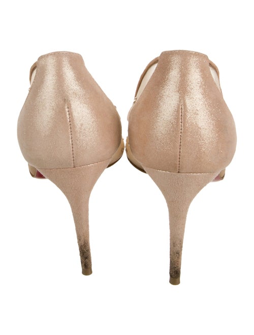 Christian Louboutin Mesh Mesh Accents Pumps