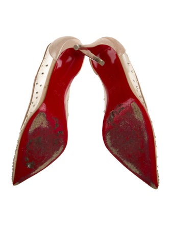 Christian Louboutin Mesh Mesh Accents Pumps