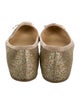 Christian Louboutin Glitter Glitter Accents Ballet Flats