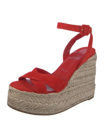 Christian Louboutin Suede Espadrilles