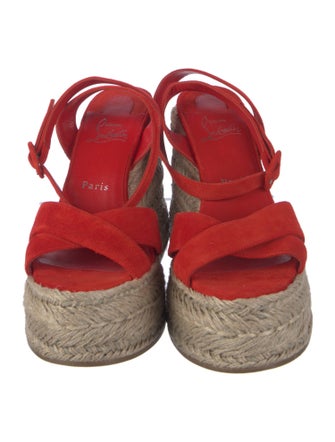 Christian Louboutin Suede Espadrilles