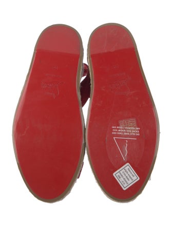 Christian Louboutin Suede Espadrilles