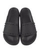 Christian Louboutin Super Pool Spike Accents Slides