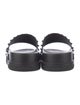 Christian Louboutin Super Pool Spike Accents Slides