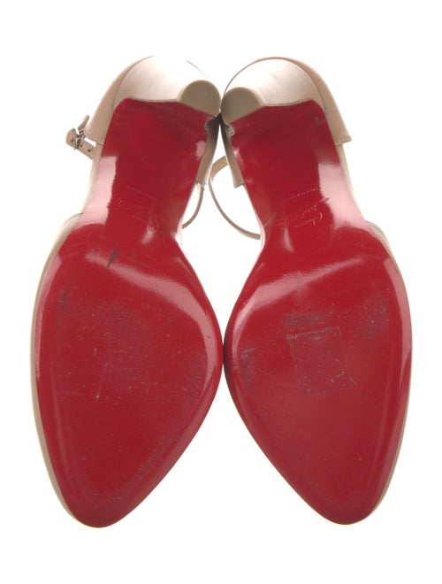 Christian Louboutin Leather T-Strap Pumps