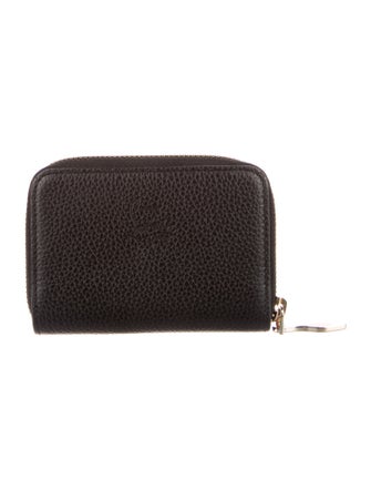 Christian Louboutin Spike Accents Leather Coin Pouch
