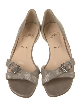 Christian Louboutin Canvas Sandals