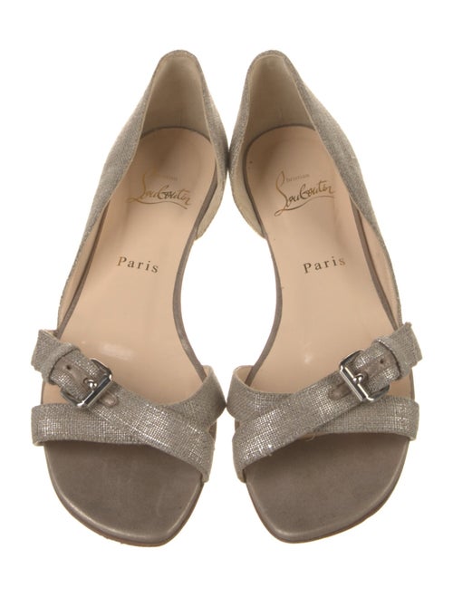 Christian Louboutin Canvas Sandals