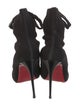Christian Louboutin Leather Trim Embellishment Pumps