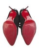 Christian Louboutin Leather Trim Embellishment Pumps