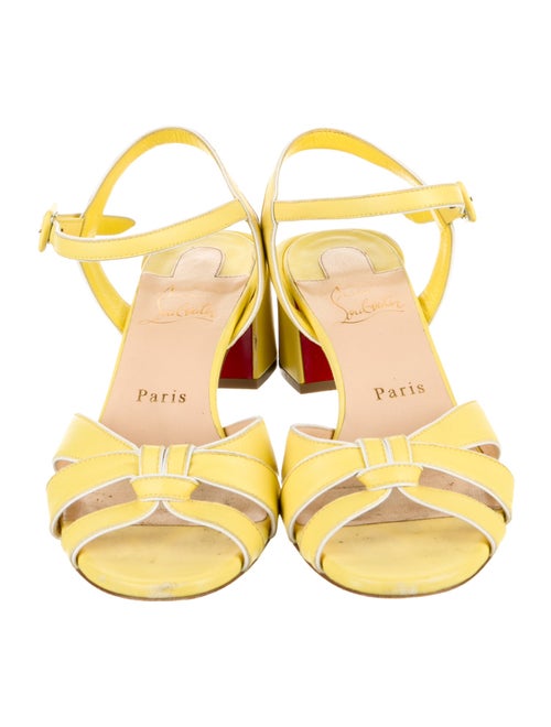 Christian Louboutin Leather Sandals