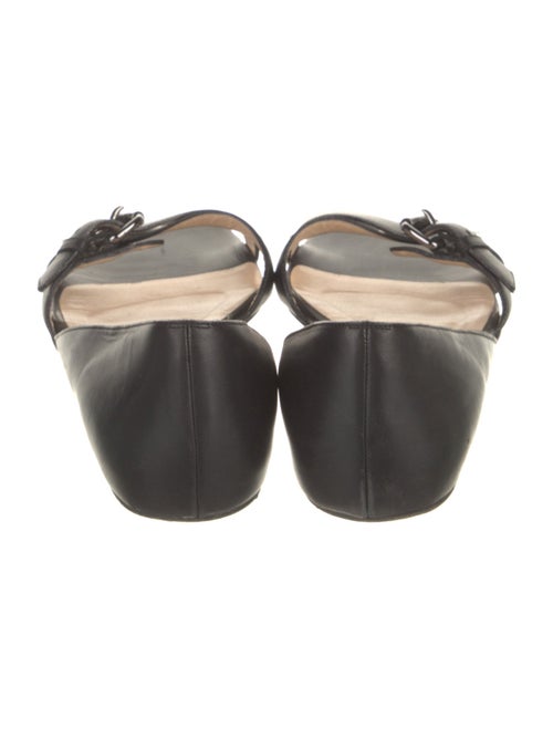 Christian Louboutin Leather Slides