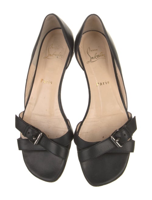 Christian Louboutin Leather Slides