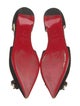 Christian Louboutin Suede Crystal Embellishments Ballet Flats