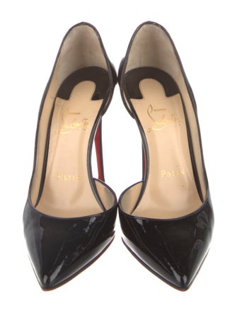 Christian Louboutin Patent Leather D'Orsay Pumps
