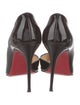 Christian Louboutin Patent Leather D'Orsay Pumps