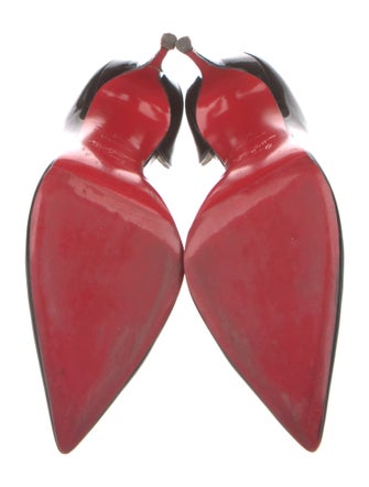 Christian Louboutin Patent Leather D'Orsay Pumps