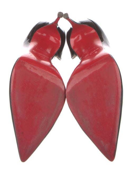 Christian Louboutin Patent Leather D'Orsay Pumps