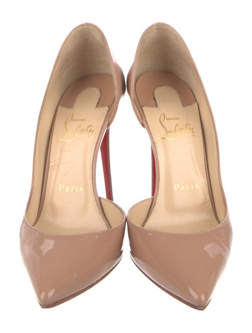 Christian Louboutin Patent Leather D'Orsay Pumps