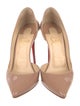 Christian Louboutin Patent Leather D'Orsay Pumps