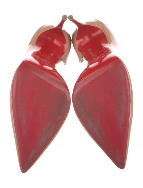 Christian Louboutin Patent Leather D'Orsay Pumps