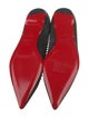 Christian Louboutin Spike Accents Suede Ballet Flats