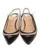 Christian Louboutin Patent Leather Slingback Pumps