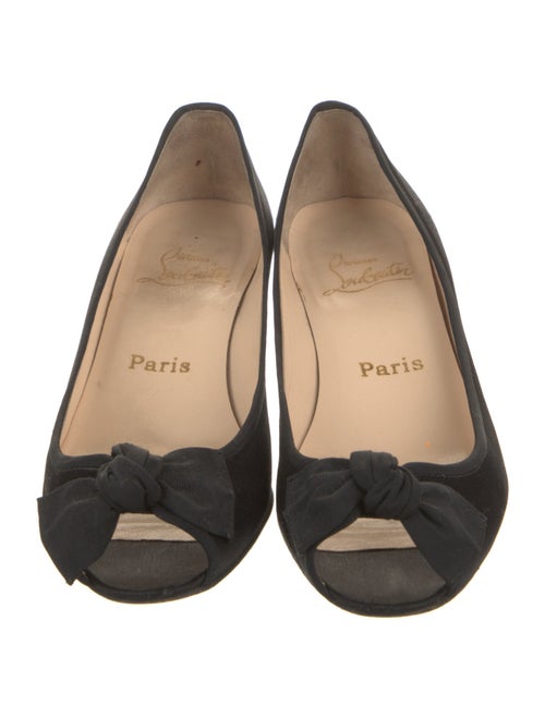 Christian Louboutin Satin Pumps
