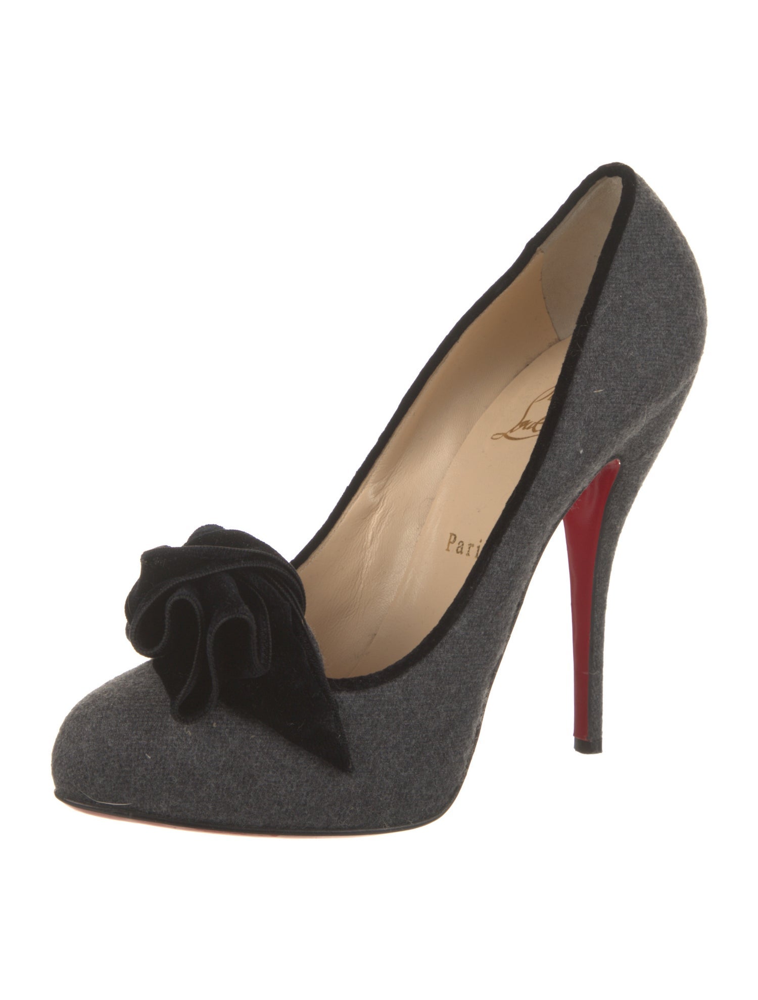 Christian Louboutin Lady Page 120 Wool Pumps