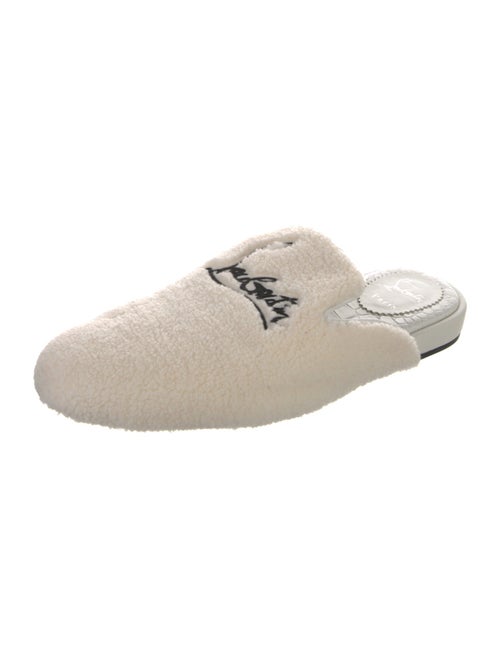 Christian Louboutin Coolito Shearling Slippers