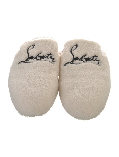 Christian Louboutin Coolito Shearling Slippers