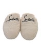 Christian Louboutin Coolito Shearling Slippers