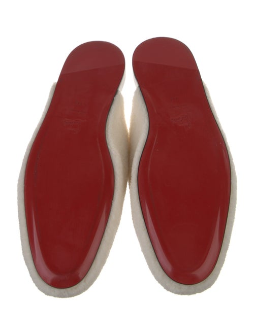 Christian Louboutin Coolito Shearling Slippers