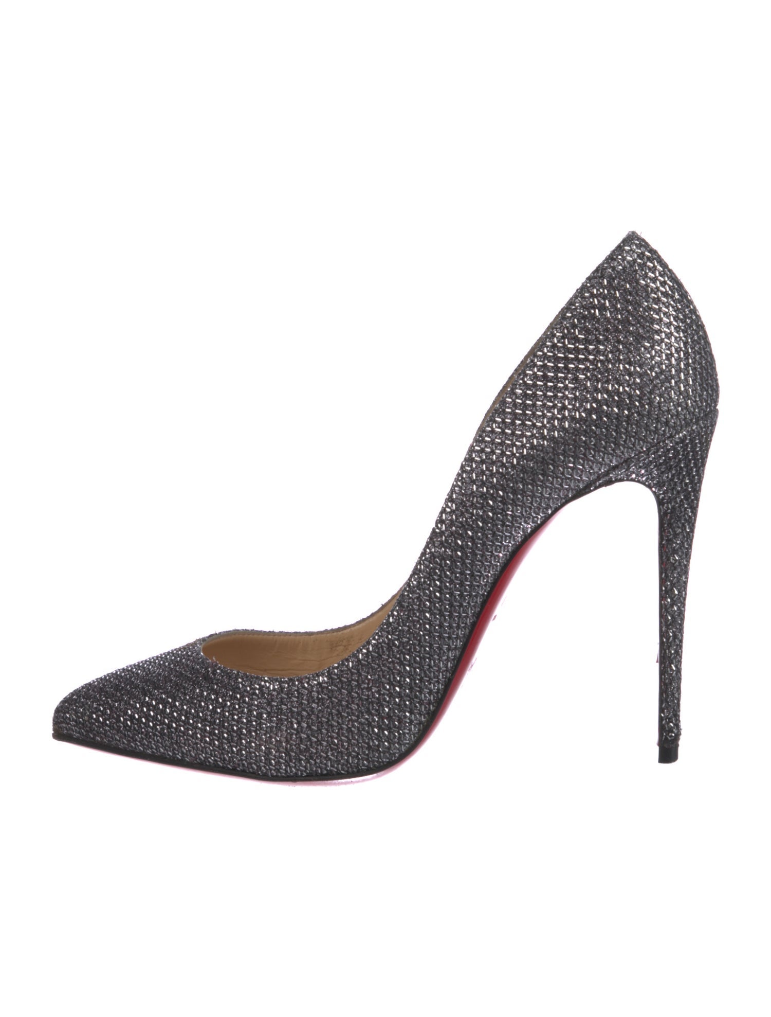Christian Louboutin Glitter Glitter Accents Pumps