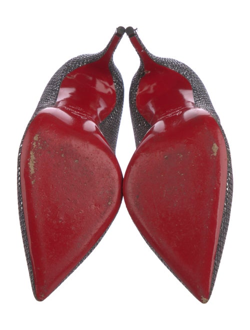 Christian Louboutin Glitter Glitter Accents Pumps