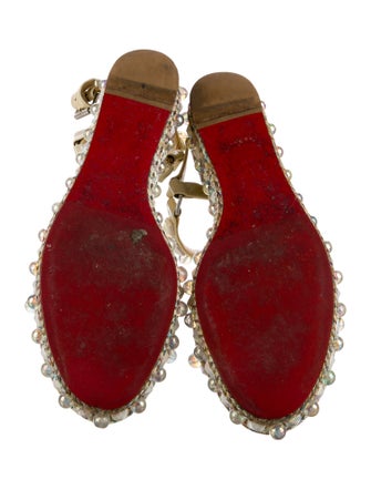 Christian Louboutin Patent Leather Printed Espadrilles