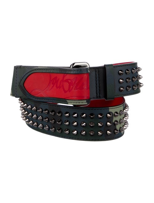 Christian Louboutin Wide Leather Waist Belt
