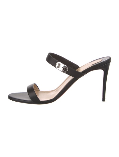 Christian Louboutin Leather Slides