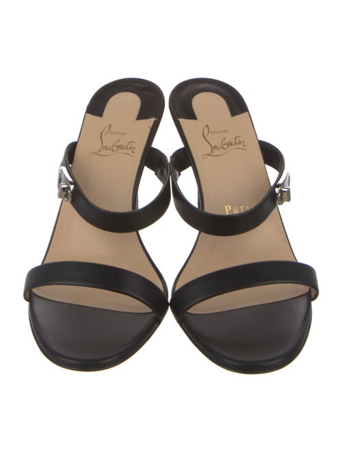 Christian Louboutin Leather Slides