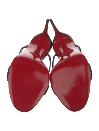 Christian Louboutin Leather Slides