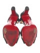 Christian Louboutin Leather T-Strap Sandals