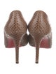 Christian Louboutin Snakeskin Animal Print Pumps