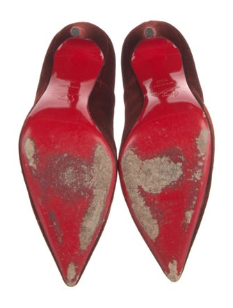 Christian Louboutin Velvet Pumps