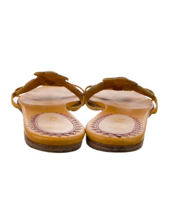 Christian Louboutin Leather Slides