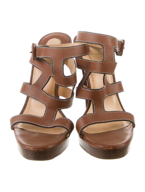 Christian Louboutin 2014 Leather Gladiator Sandals