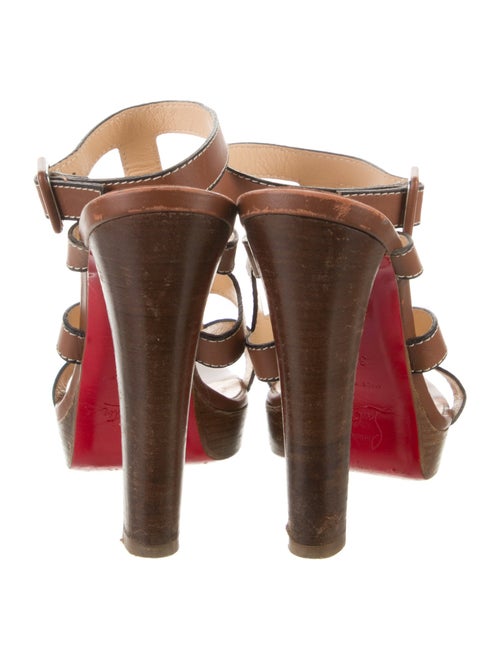 Christian Louboutin 2014 Leather Gladiator Sandals
