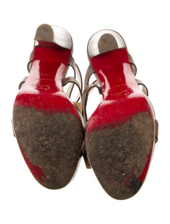 Christian Louboutin 2014 Leather Gladiator Sandals