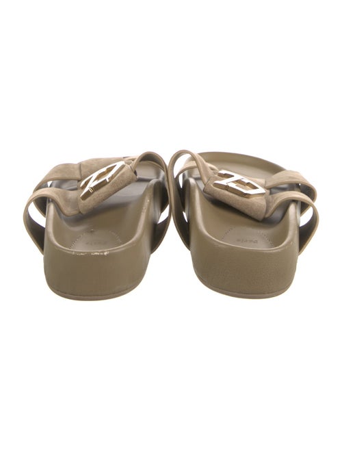 Christian Louboutin Suede Slides