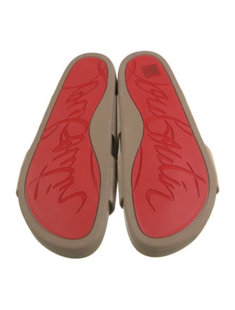 Christian Louboutin Suede Slides